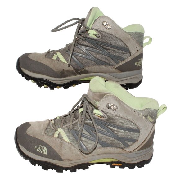 The North Face Womens Sz US 9 EU 40 Storm II Mid Waterproof Hiking Boots Gray - Picture 8 of 10